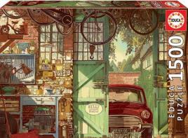 Puzzle Old Garage Arly Jones 1500 Peças