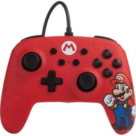 Comando com Fios PowerA para Nintendo Switch - Mario