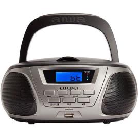 Rádio CD e Bluetooth Aiwa BBTU-300 - Preto