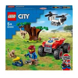 LEGO City 60300 Moto-Quatro de Salvamento de Animais Selvagens