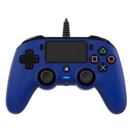 Comando com Fio Nancon para PS4 - Azul