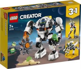 LEGO Creator 31115 Mech de Exploração Mineira Espacial