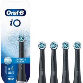 Recargas Oral-B iO Ultimate Clean - Preto - 4 Uni.