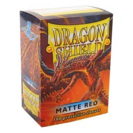Dragon Shield Matte Red - 100 Unidades - Arcane Tinmen