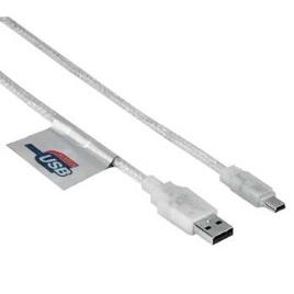 Cabo HAMA conexão USB TYPE A-MINI B,1,8mt