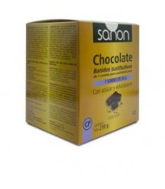 SANON batido sustitutivo sabor chocolate 7 sobres de 30 gr