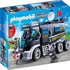Camião com Luz e Som City Action Playmobil 9360 (15 pcs)