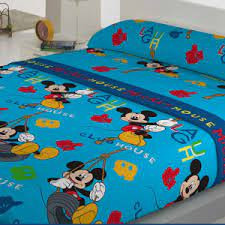 Jogo cama termico Mickey Mouse