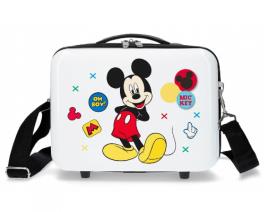 Mala Necessaire ABS  Adap Trolley Mickey Mouse