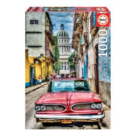Puzzle Carro Antigo Havana 1000 peças
