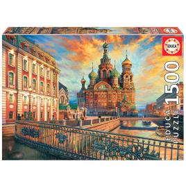 Puzzle São Petersburgo Rússia 1500 peças