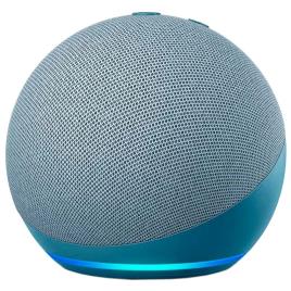 Amazon Echo Dot 4 Gen Azul Acinzentado - Assistente Virtual Alexa