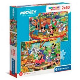 Puzzle 2x60 Mickey e Amigos