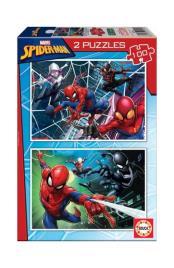 Educa - Puzzle 2x100 Peças Spider-Man