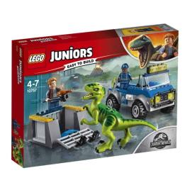 LEGO Juniors Jurassic World - Camião de Resgate de Raptor