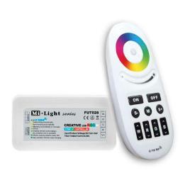 Controlador sincronizado rgbw-rf + comando