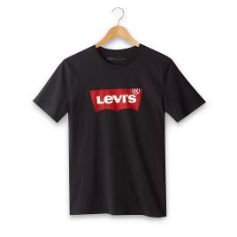 Levi's T-shirt estampada, gola redonda
