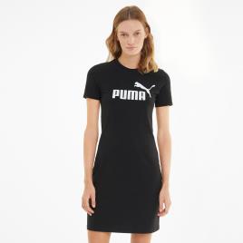 Puma Vestido tipo t-shirt de mangas curtas, logótipo à frente