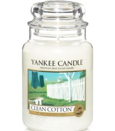 Yankee Candle Jarro Grande Clean Cotton 623G