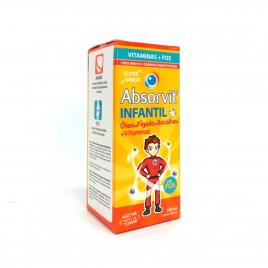 Absorvit Infantil Óleo Figado Bacalhau + Vitaminas Emulsão 300ml