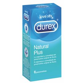 Durex Natural Plus Preservativo X 6