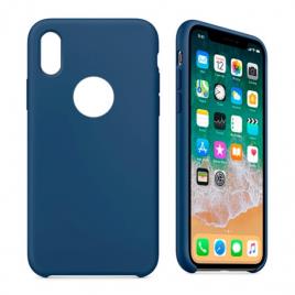 Silicone Cover iPhone Xs Max - Azul