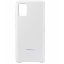 Capa Silicone  Galaxy A71 Silver