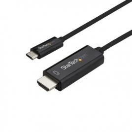 CABLE 3M USB-C HDMI 4K NEGRO