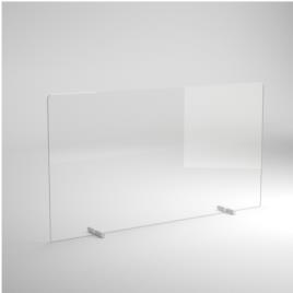 Mampara anticontagio glass 120 x 80 cm