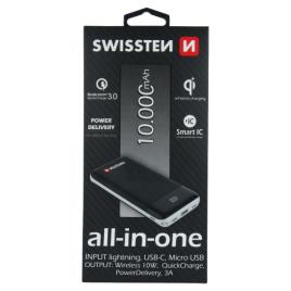 Swissten - All-in-One Powerbank 10000 mAh