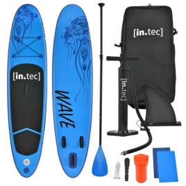 Prancha Stand Up Paddle 10' - Kit Completo SUP - 305 x 71 x 10cm - Azul Padrão