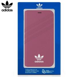 Funda COOL Flip Cover para iPhone X / iPhone XS Licencia Adidas Rosa