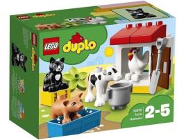 LEGO Duplo: Farm Animals - 10870 (Idade mínima: 2 - 16 Peças)