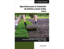 Livro Operaciones Para La Instalación De Jardines Y Zonas Verdes de Fernando Gil-Albert Velarde