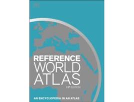 Livro Reference Atlas Of The World de DK (Inglês)