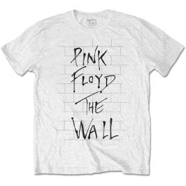 T-Shirt PINK FLOYD The Wall And Logo Branca XL