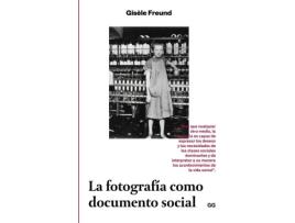 Livro La Fotografía Como Documento Social de Gisele Freund (Espanhol)