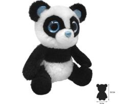Peluche WILD PLANET Panda (11 x 15 x 18 cm - Poliéster)