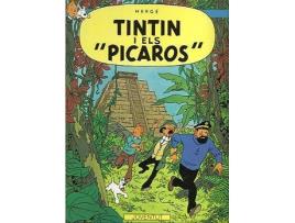 Livro Tintín I Els Picaros de Hergé (Catalão)