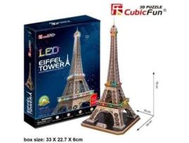 Puzzle 3D TOY PLANET Puzzle 3D Led 3D Torre Eiffel
