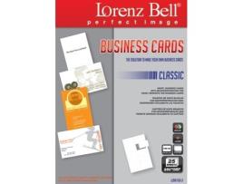 Cartões de Visita Classic LORENZ BELL LB6102 (250 Cartões- 185 g)