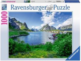 Puzzle  Vista De Lofoten - Noruega (1000 Peças)