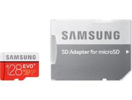 Cartão de Memória Micro SAMSUNG 128GB MB-MC128DA/EU Class 10 U1-UHS-1