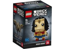LEGO Brick Headz: Wonder Woman - 41599 (Idade mínima: 10 - 143 Peças)
