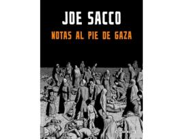 Livro Notas Al Pie De Gaza de Joe Sacco (Espanhol)