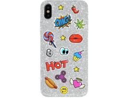 Puffy Stickers iPhone X-XS (omg)