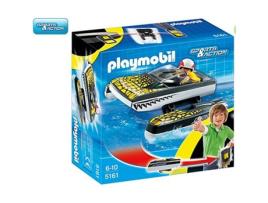 PLAYMOBIL Speedboat - Click & Go Croc - 5161