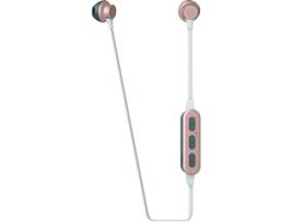 Auriculares Bluetooth MUVIT M2B (In ear - Microfone - Rosa Dourado)
