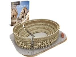 Puzzle 3D WORLD BRANDS Coliseu Romano (Idade Minima: 8 anos - 131 peças)