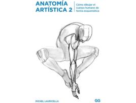Livro Anatomía Artística 2 de Michel Lauricella (Espanhol)